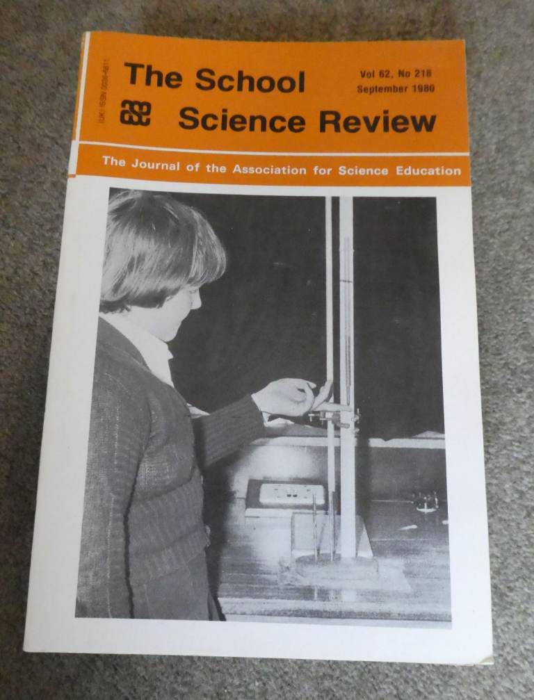 Free copies of School Science Review - any science teachers out there?