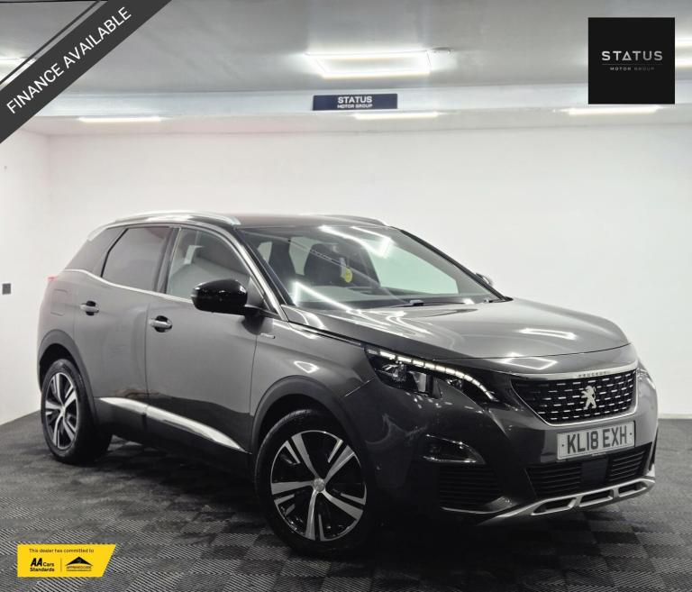 2018 Peugeot 3008 1.6 THP GT Line SUV 5dr Petrol EAT Euro 6 (s/s) (165 ps) SUV Petrol Automatic