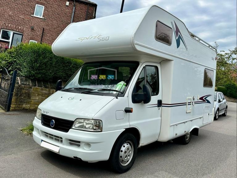 Geist Spirit 560 4 Berth Rear Lounge Motorhome For Sale 