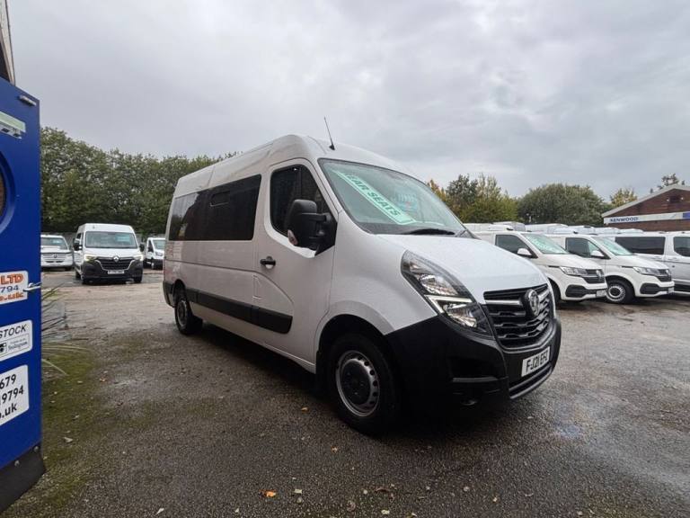 2021 21 VAUXHALL MOVANO 2.3 CDTI 3500 BITURBO EDITION MINIBUS 9 SEATER LOW MLS (