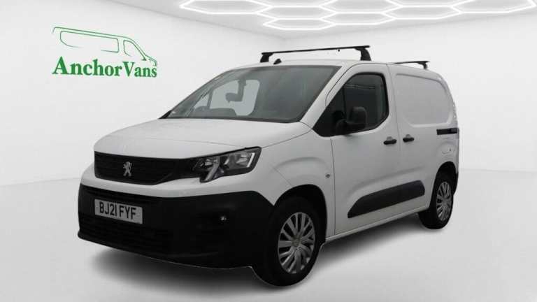 2021 Peugeot Partner SWB (SOLD CMANS)L1H1 Low Roof Professional Air Con Panel Van Diesel Manual