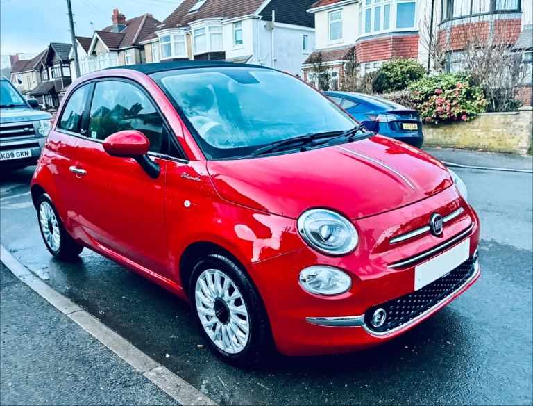Fiat 500c Convertible 2021 FSH 12k miles, Full specs 