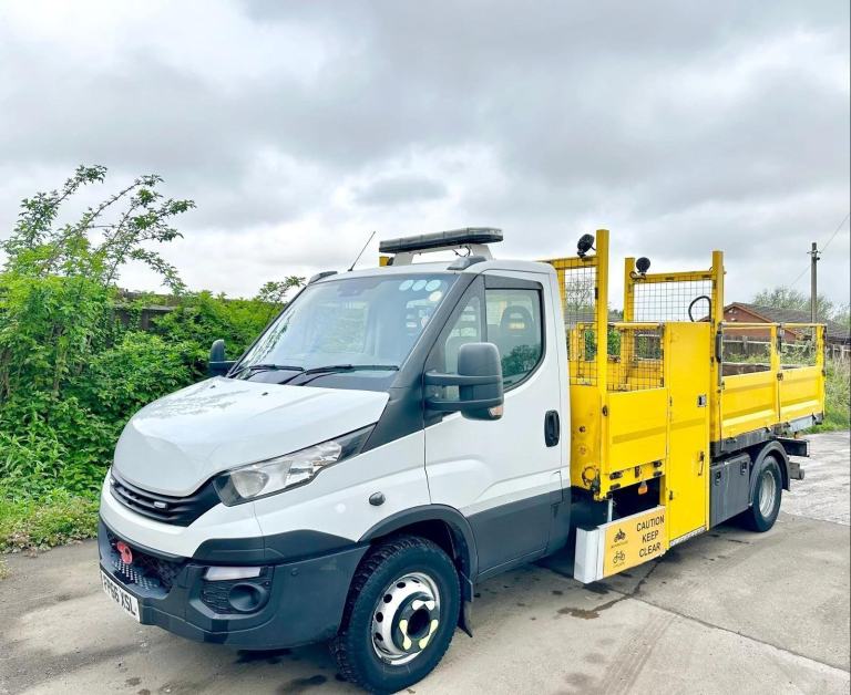 2017 IVECO DAILY TOOLBOX TIPPER 7,2 TON TARMAC CHUTES 75,000 MILES EURO-6 U-LEZ