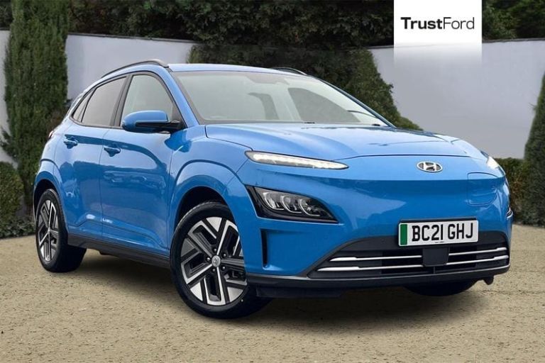 2021 Hyundai KONA 39kWh Premium SUV 5dr Electric Auto (10.5kW Charger) (136 ps) Automatic SUV Ele...