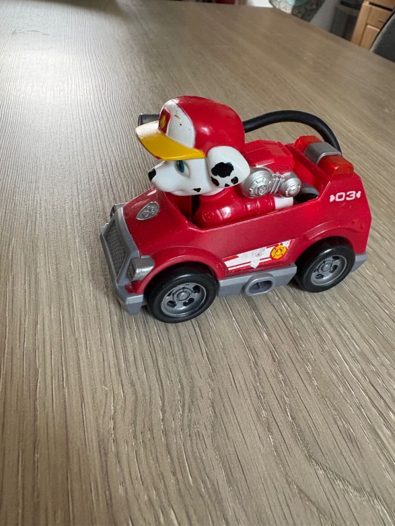 Paw Patrol Marshall Fire Engine Toy – Good Condition