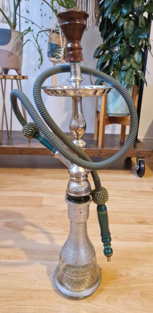 The traditional Egyptian shisha pipe