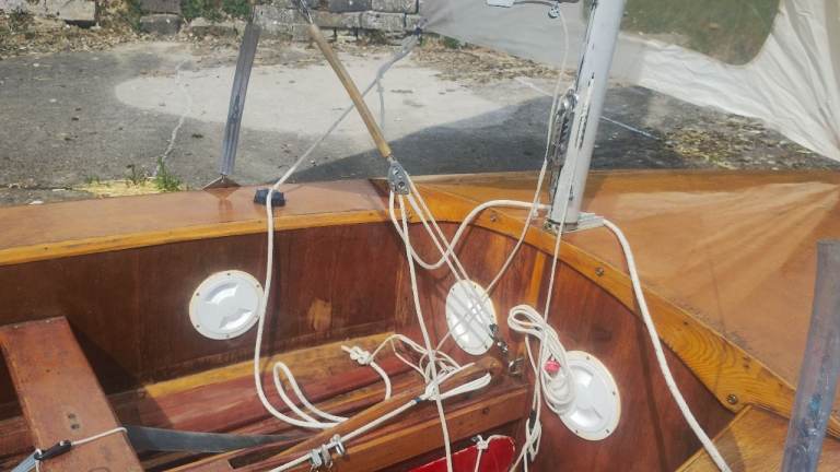 graduate plywood sailing dinghy