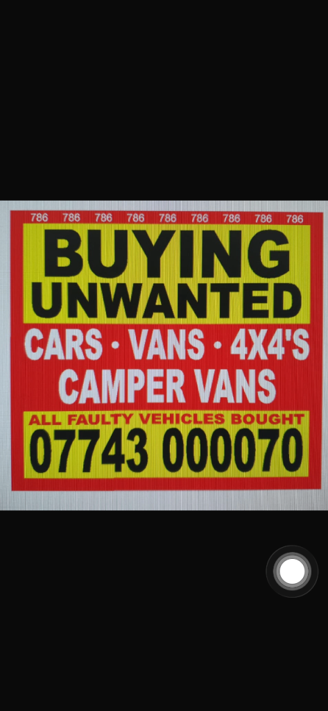 Huddersfield scrap vehicle buyer 
