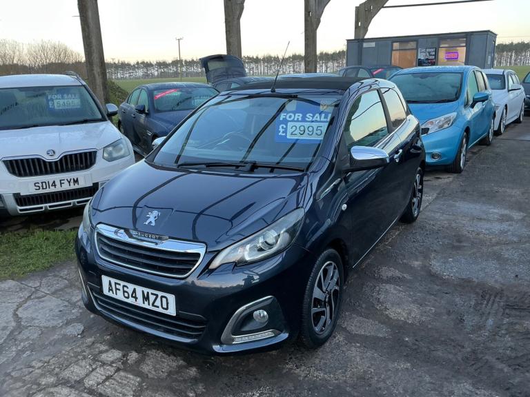 2014 Peugeot 108 1.2 VTi Allure 3dr HATCHBACK Petrol Manual