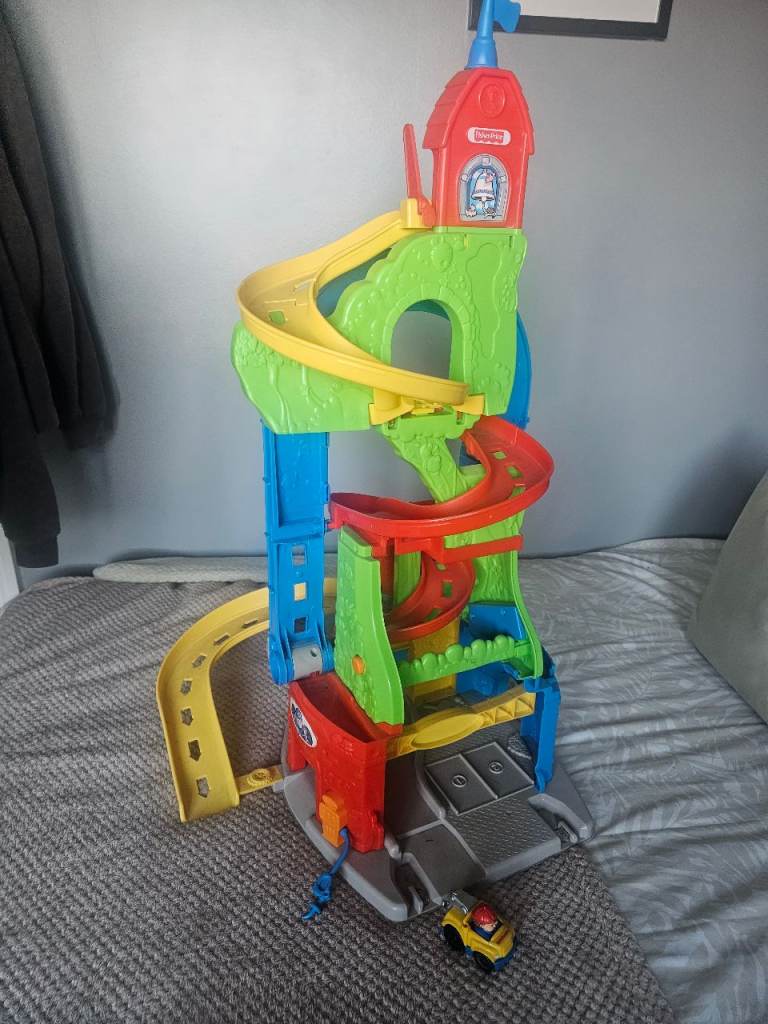 Fisher price sit and stand skyway garage