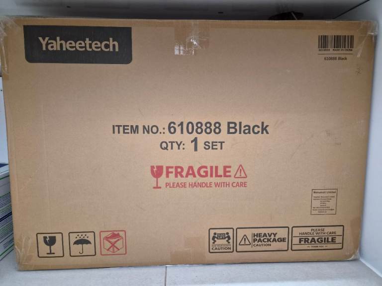 Yaheetech Item 610888 Black – Brand New, Boxed