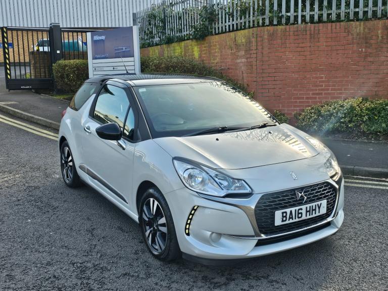 2016 DS Automobiles DS 3 Citroen DS3 1.2 PureTech 82 Chic 3dr HATCHBACK Petrol Manual