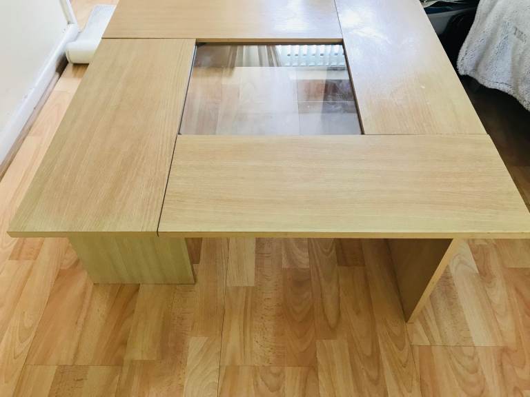 Beech Effect Coffee Table or Living Room Table