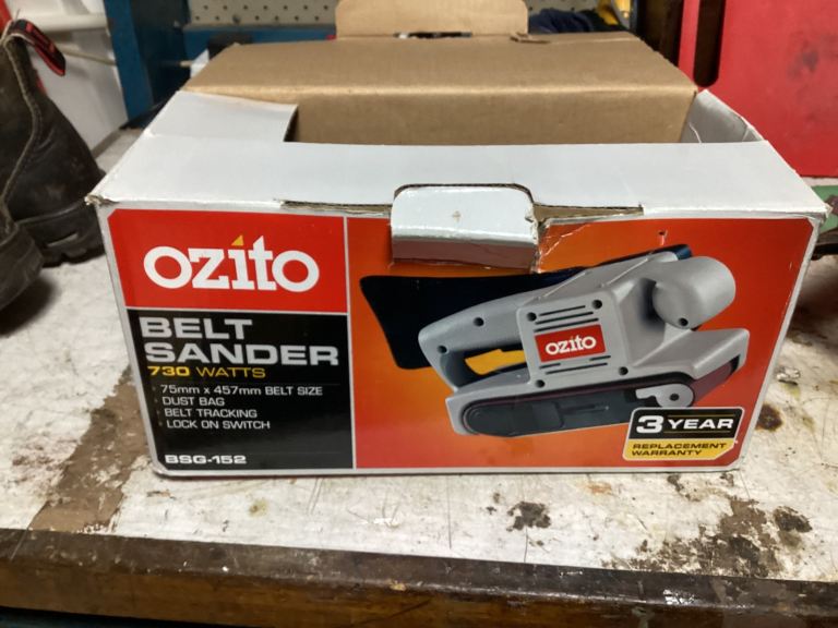 Ozito belt sander