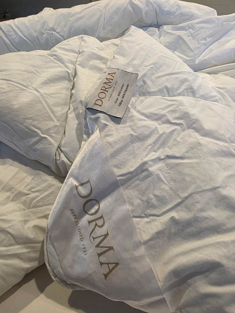 Dorma super king size duvet hollow fibre