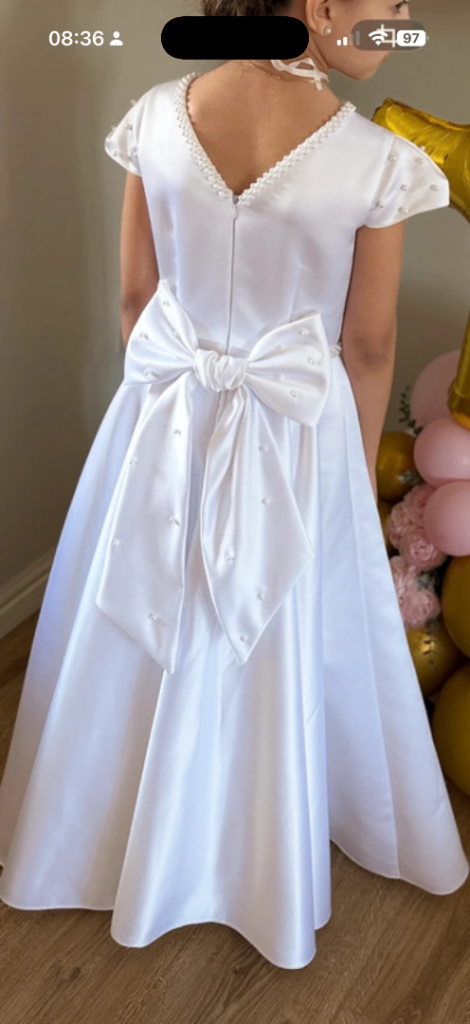 First holy communion dress