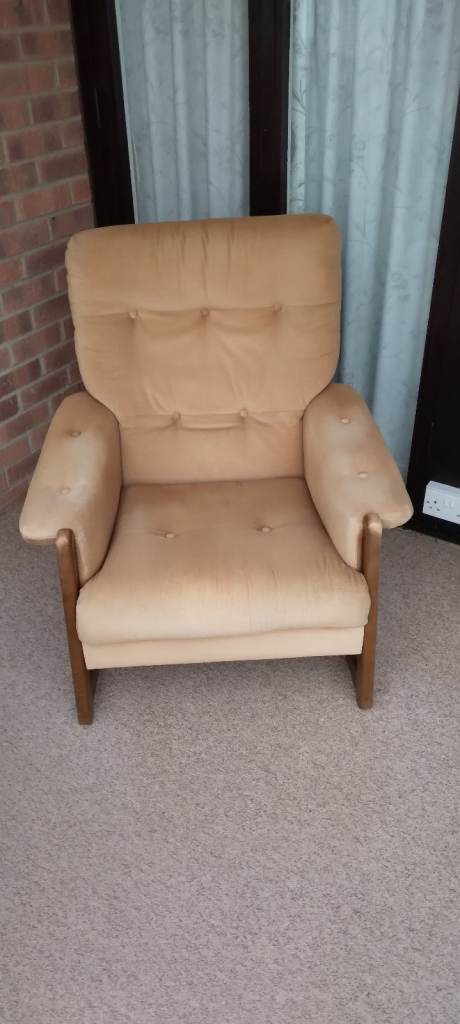 Vintage Mid‑70s Cintique St.James Armchairs