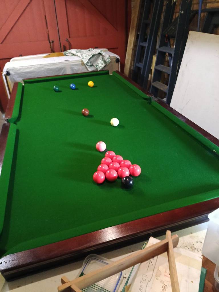 Antique Snooker Table