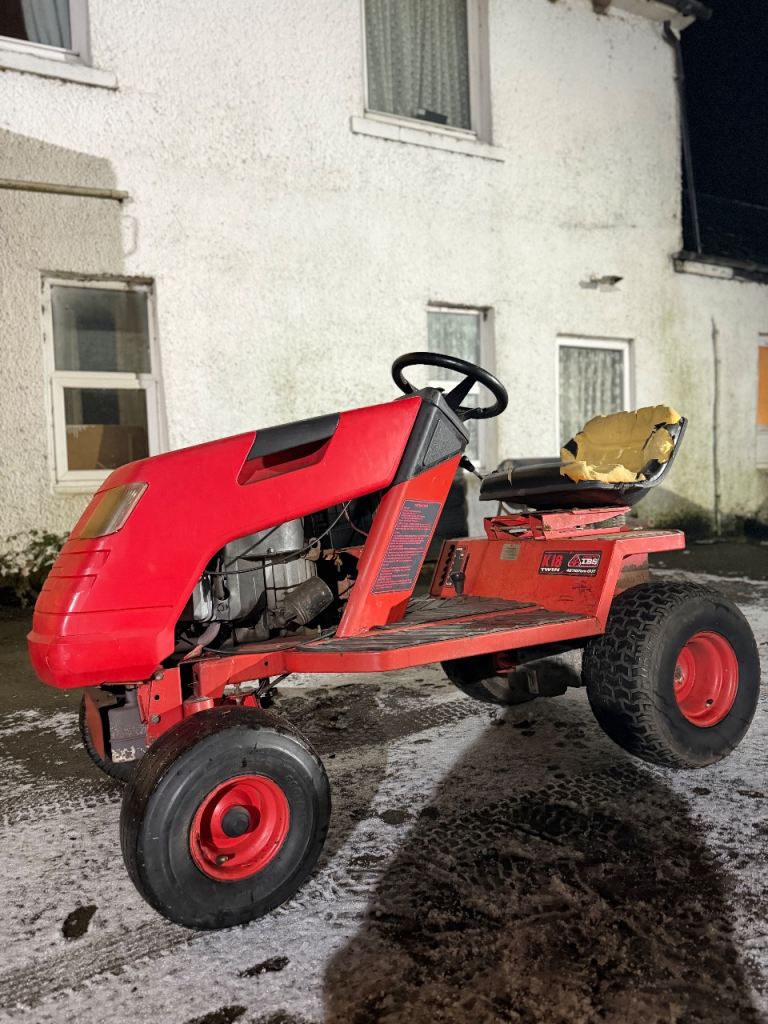 Countax westwood ride on lawn mower garden tractor snow plough