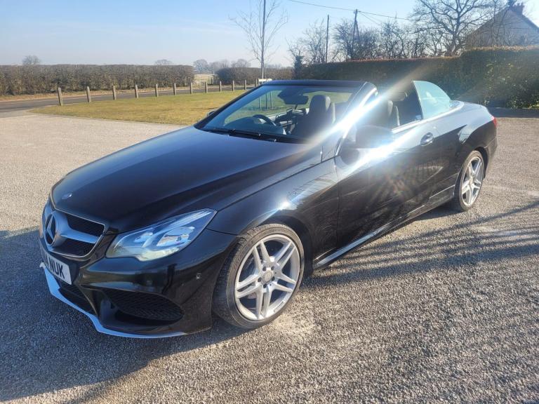 2014 Mercedes-Benz E Class 2.1 E220 CDI AMG Sport Cabriolet 2dr Diesel G-Tronic+ Euro 5 (s/s) (17...