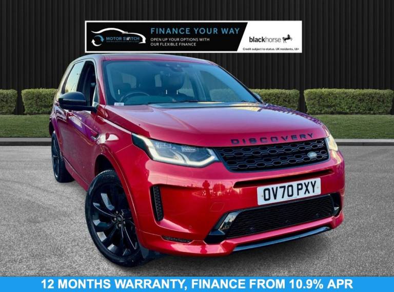 2020 70 LAND ROVER DISCOVERY SPORT 2.0 D180 MHEV R-DYNAMIC SE SUV 5DR DIESEL AUT