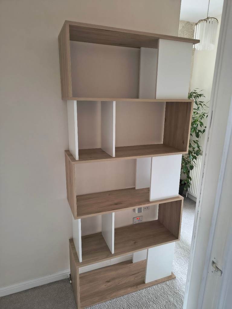 Modern Bookcase Display Shelving Unit