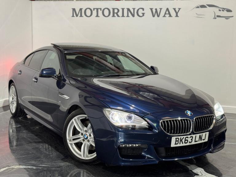 2013 BMW 6 Series Gran Coupe 3.0 640d M Sport Saloon 4dr Diesel Auto Euro 5