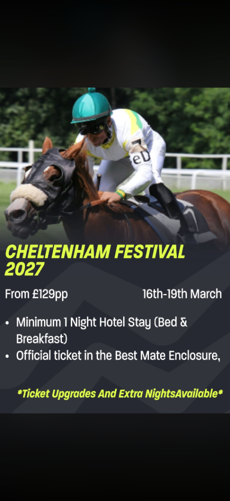 Cheltenham Festival 2027 Tickets & Hotel Package
