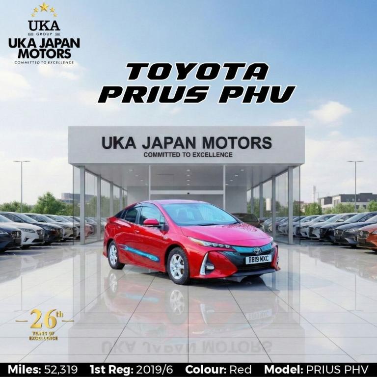 2019 Toyota Prius PHV  Hatchback Hybrid Electric Automatic