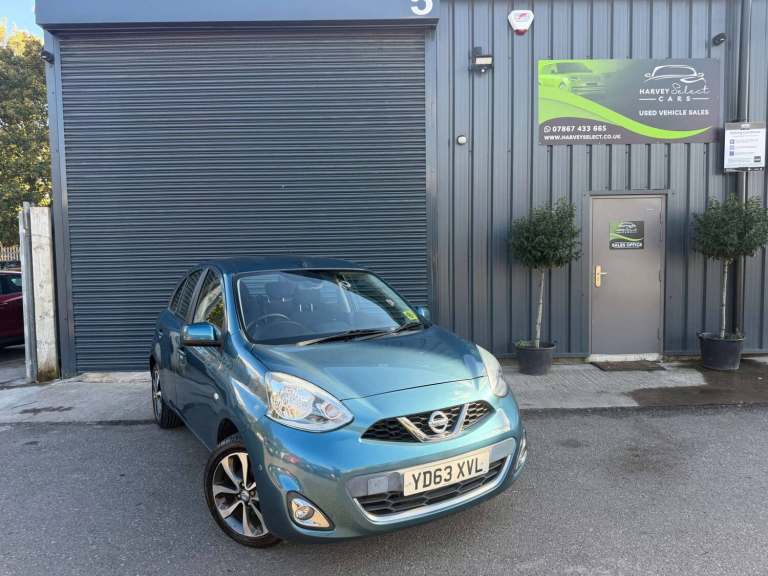 2013 Nissan Micra 1.2 Micra Tekna DiG-S CVT 5dr Hatchback Petrol Automatic