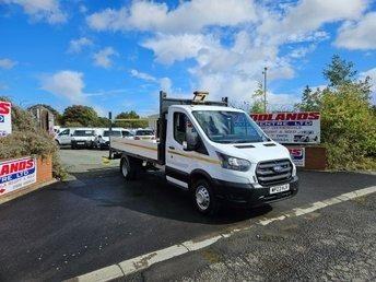 2023 ON 23 PLATE FORD TRANSIT 350 LEADER 130BHP TDCI RWD LWB DROPSIDE ULEZ 
