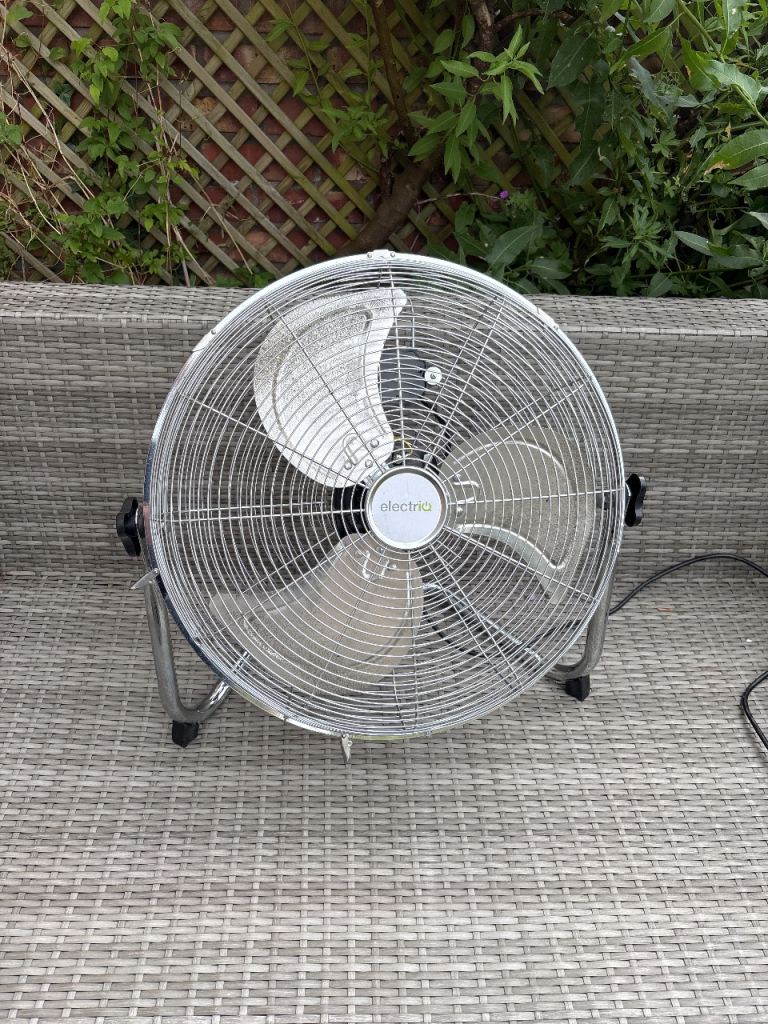 Large Electric Floor / Wall mounted Fan Excellent condition 