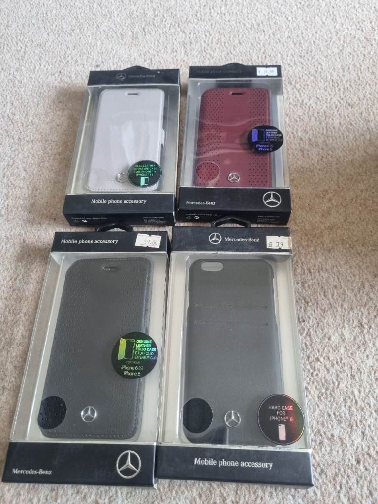 New Mercedes-Benz iPhone 6/6s Cases – Four Available