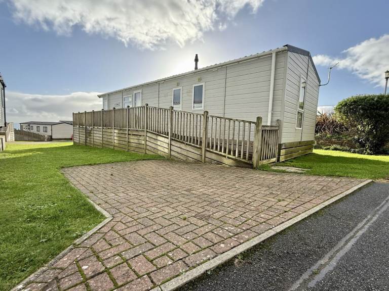 Willrby Aspen on private sale at Seaview Gorran Haven, Cornwall PL26 6LL sea views and deck