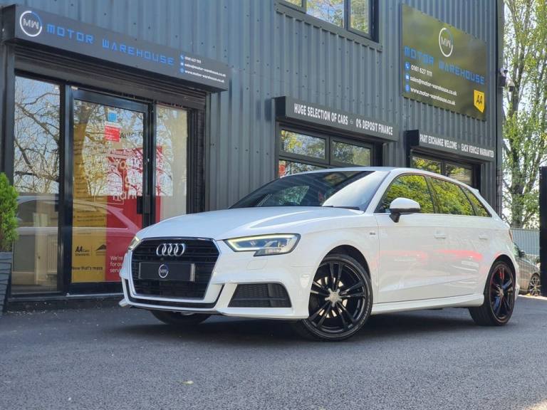 2018 Audi A3 1.0 TFSI 30 S line Sportback 5dr Petrol S Tronic Euro 6 (s/s) (116 ps) Hatchback Pet...