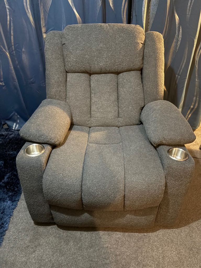 Electric recycling chair with heated seat 