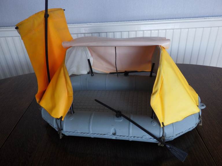 Genuine Action Man Life Raft.