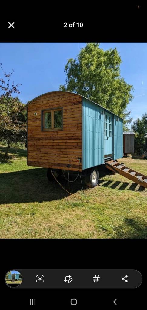 Shephards hut to rent 