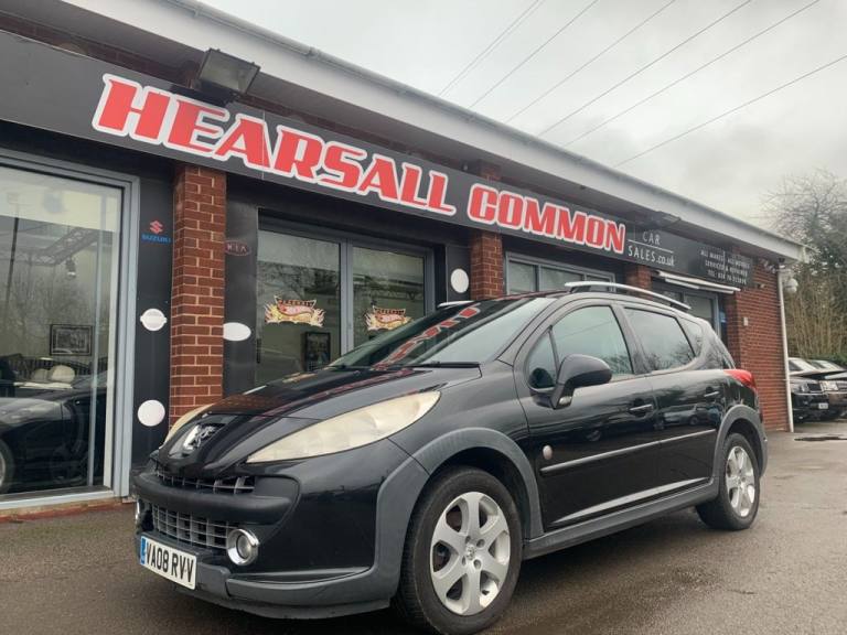 2008 08 PEUGEOT 207 1.6 SW OUTDOOR 5D 108 BHP  12 MONTHS MOT HPI CLEAR