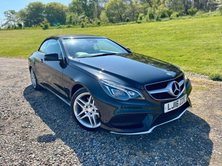 2016 Mercedes-Benz E Class E220 BlueTEC AMG Line 2dr 7G-Tronic CONVERTIBLE DIESEL Automatic