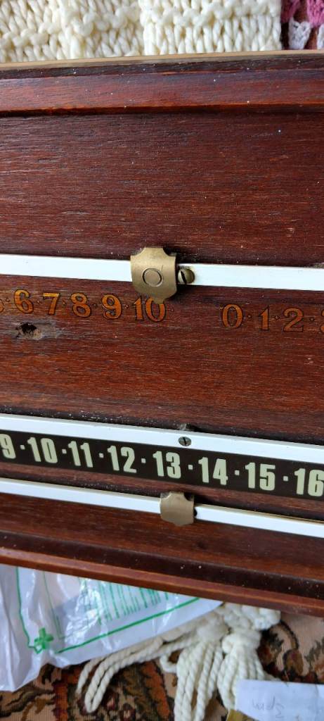 Vintage games scorer board darts etc