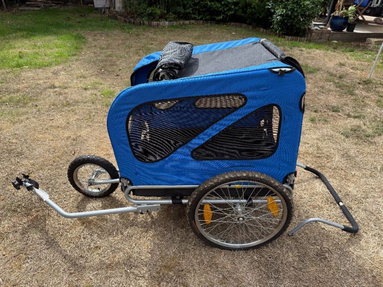 Large 2 in 1 dog bicycle trailer