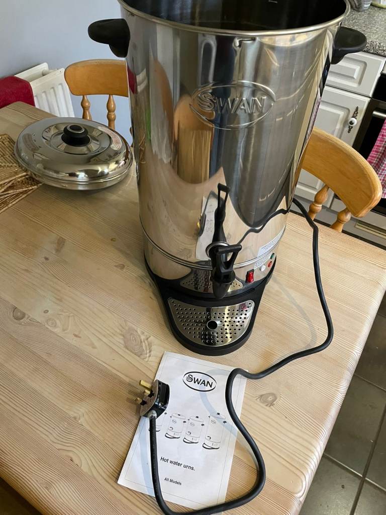 Swan SWU20L Hot Water boiler finished in polished stainless steel