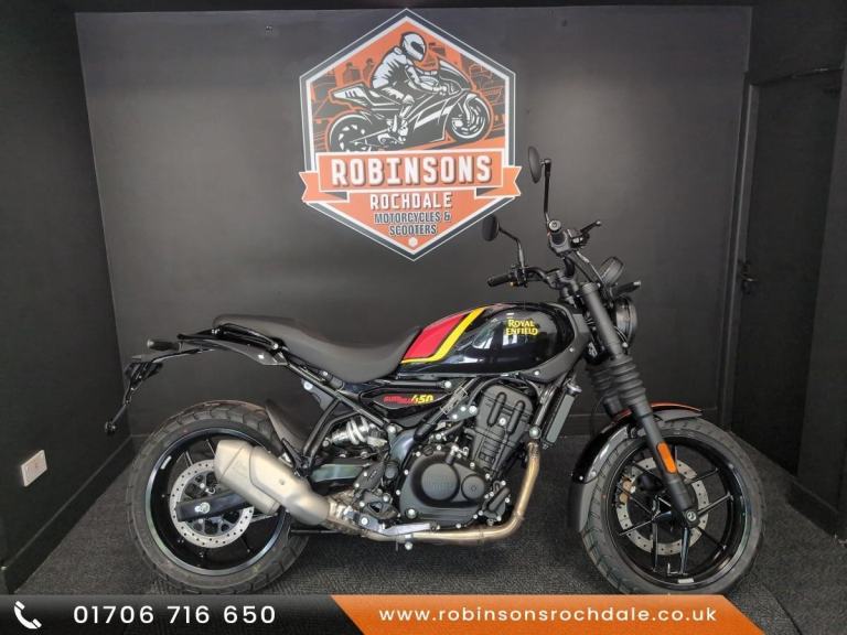 ROYAL ENFIELD GUERILLA 450 Now available on 5.9% APR HP and PCP.