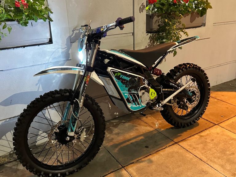 Time Moto ET X12000 | Electric Enduro Dirt Bike | 12kW Peak Power | 96v Battery | 4-Speed Gear