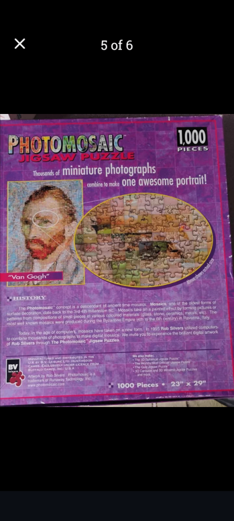 Puzzles,Photomosaic x3