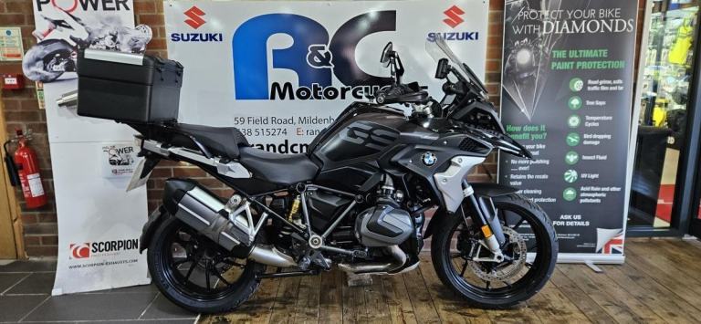 2022 BMW R1250GS TE Triple Black Shift Cam 
