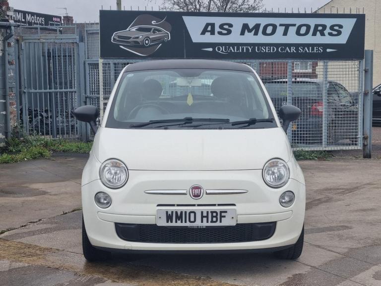 2010 Fiat 500 1.2 Pop Euro 5 (s/s) 3dr HATCHBACK Petrol Manual