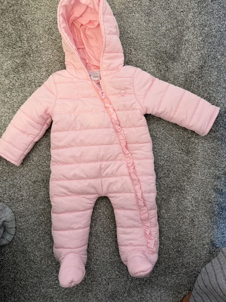 Baby water resistant pramsuit