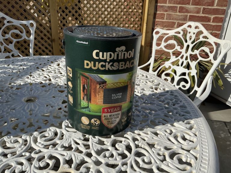 5 Lt Cuprinol Ducksback fence paint